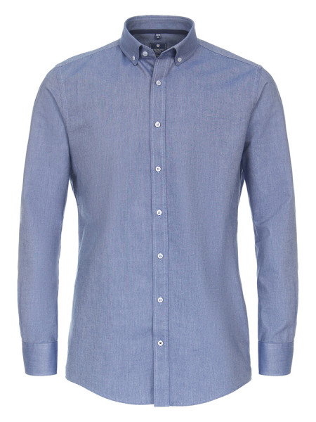 Redmond overhemd REGULAR FIT FIJNE OXFORD donkerblauw met Button Down-kraag in klassieke snit