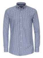 Redmond overhemd REGULAR FIT FIJNE OXFORD donkerblauw met Button Down-kraag in klassieke snit