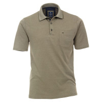 Polo Redmond gris en coupe classique