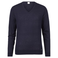 OLYMP jumper dark blue in narrow cut