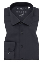 Eterna Hemd SLIM FIT PERFORMANCE schwarz mit Kent Kragen in schmaler Schnittform