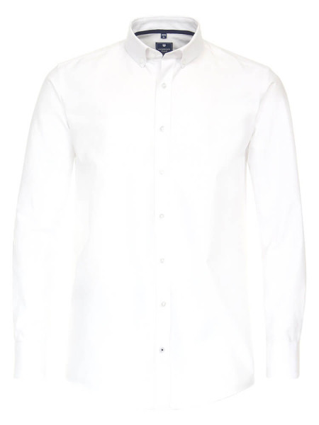 Redmond shirt REGULAR FIT FINE OXFORD white with Button Down collar in classic cut