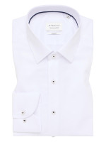 Eterna shirt SLIM FIT NATTÉ white with Kent collar in narrow cut