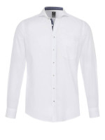 Pure shirt MODERN FIT TWILL white with cutaway collar in modern cut