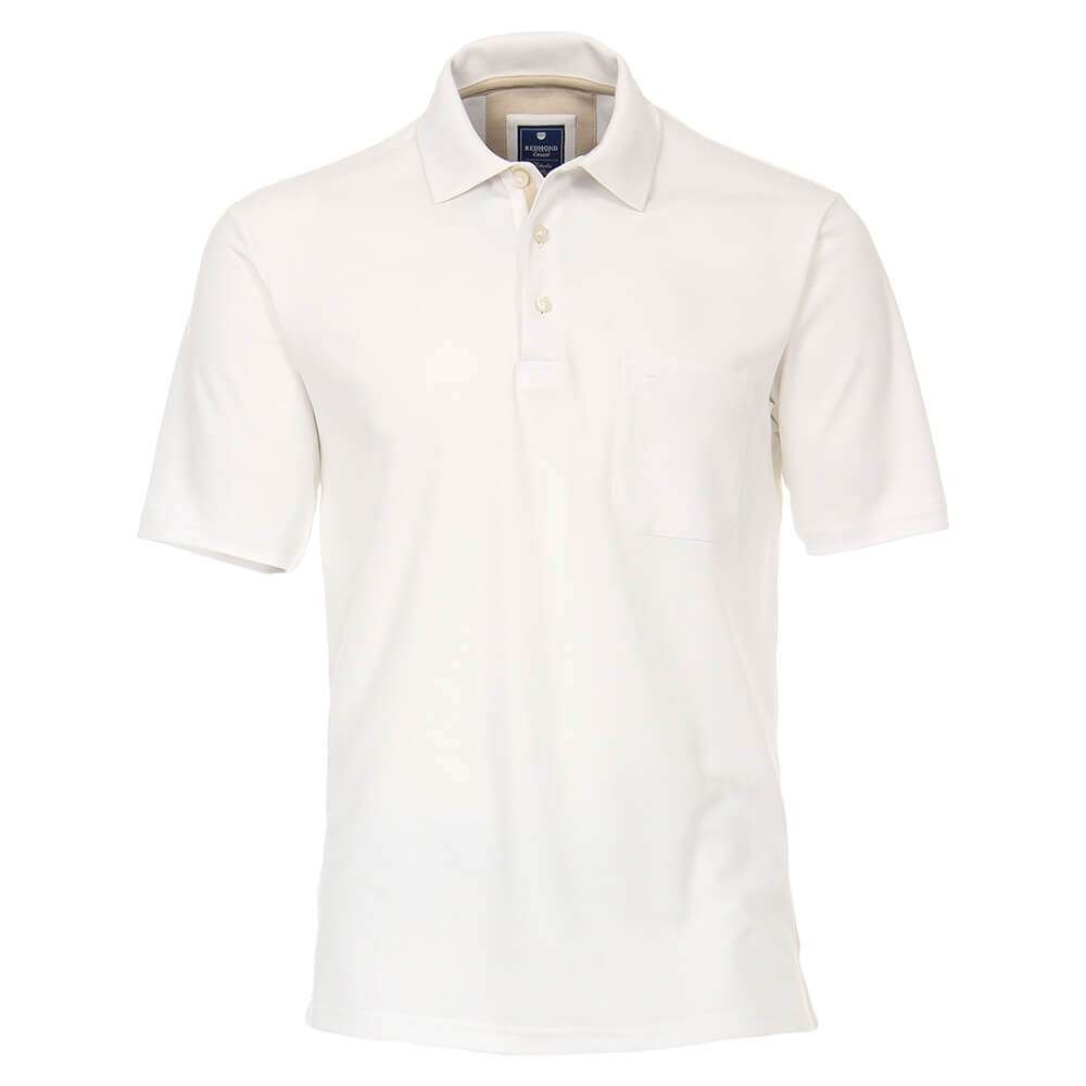 Redmond polo shirt white 912 0 MODE SPEZIALIST