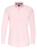 Redmond shirt REGULAR FIT FINE OXFORD pink with Button Down collar in classic cut