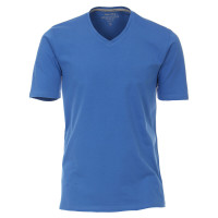 Redmond T-Shirt mittelblau in klassischer Schnittform