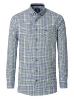 Chemise Redmond COMFORT FIT BEAUX OXFORD vert avec col Button Down en coupe classique