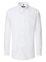 CASAMODA shirt COMFORT FIT FINE OXFORD white with Button Down collar in classic cut